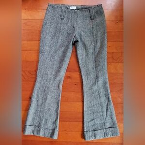 Wet Seap Tweed Wide Leg Pants Size 7